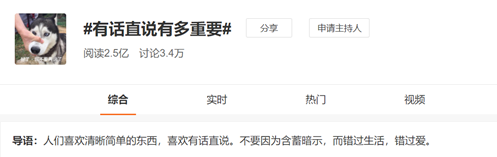 人与人交往最舒服的关系：有话直说 - 第1张