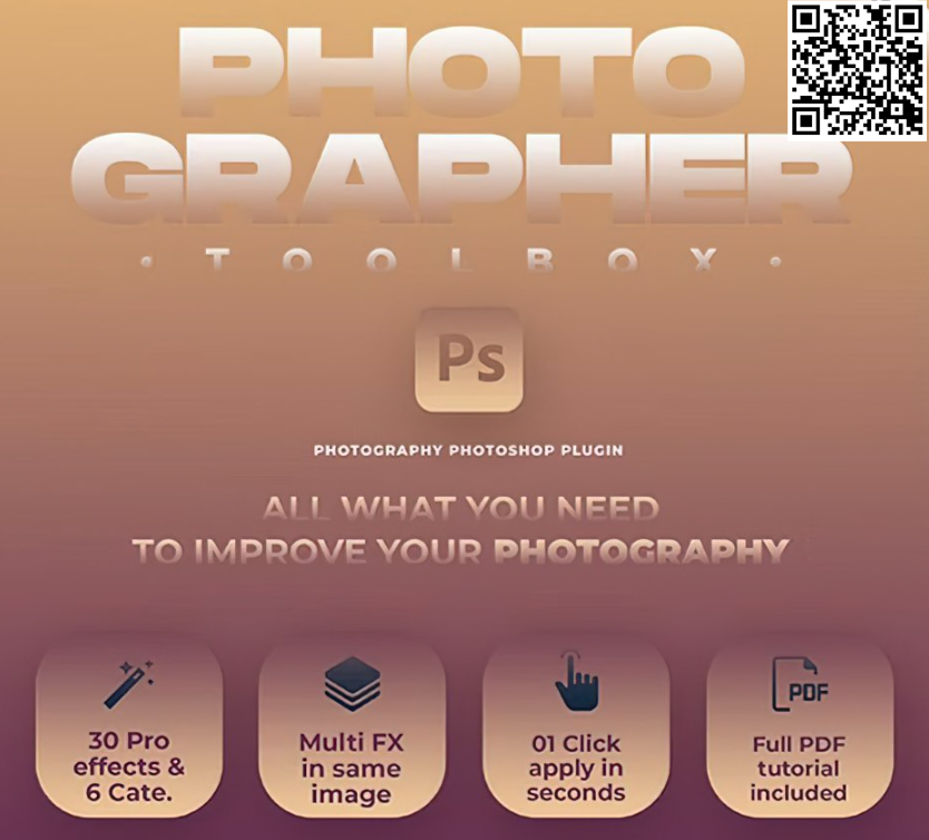 PS插件摄影师调色工具箱 Photographer ToolBox v1.3 汉化中文版适用于Photoshop Win/Mac - 第1张