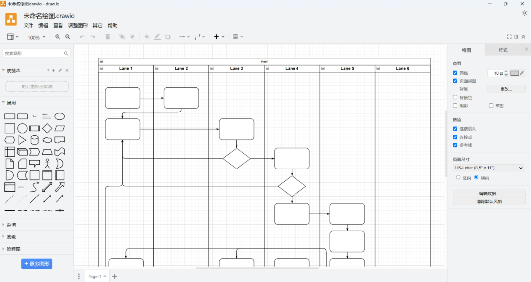 免费开源Drawio！论文配图、内置图标类型非常齐全，常见的流程图、结构图、网络拓扑图、组织图、泳道图，各种奇奇怪怪的图应有尽有 - 第8张