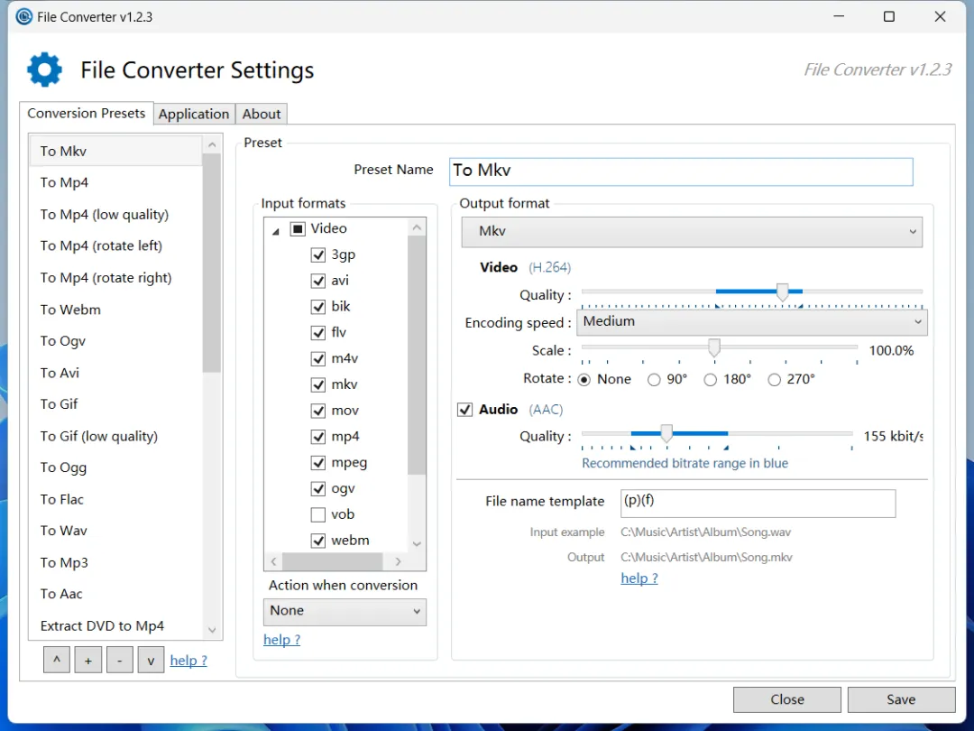 File Converter V2.0.2视频、音频、 Mp3、Ogg、Wav、Flac、Wma图片、等等  免费下载 - 第4张