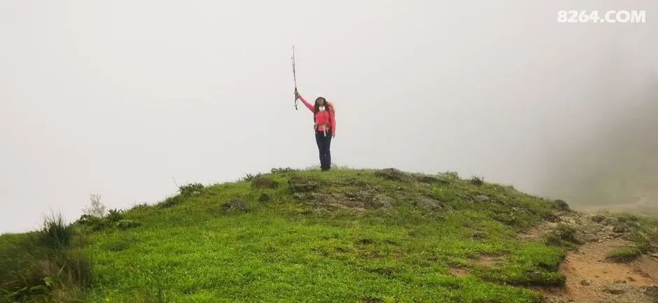 女子单人五一重装武功山全穿，狂风暴雨，云海奔涌，杜鹃娇艳，这景色绝了 - 第11张