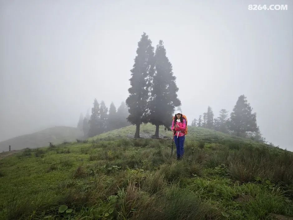 女子单人五一重装武功山全穿，狂风暴雨，云海奔涌，杜鹃娇艳，这景色绝了 - 第22张