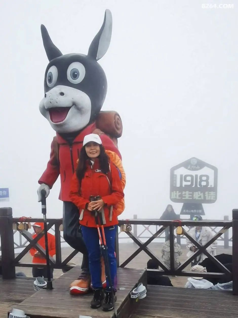 女子单人五一重装武功山全穿，狂风暴雨，云海奔涌，杜鹃娇艳，这景色绝了 - 第59张