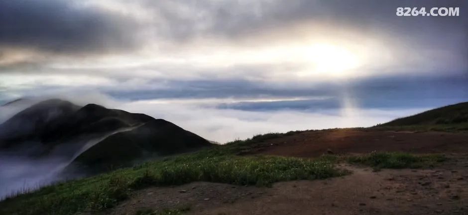 女子单人五一重装武功山全穿，狂风暴雨，云海奔涌，杜鹃娇艳，这景色绝了 - 第74张