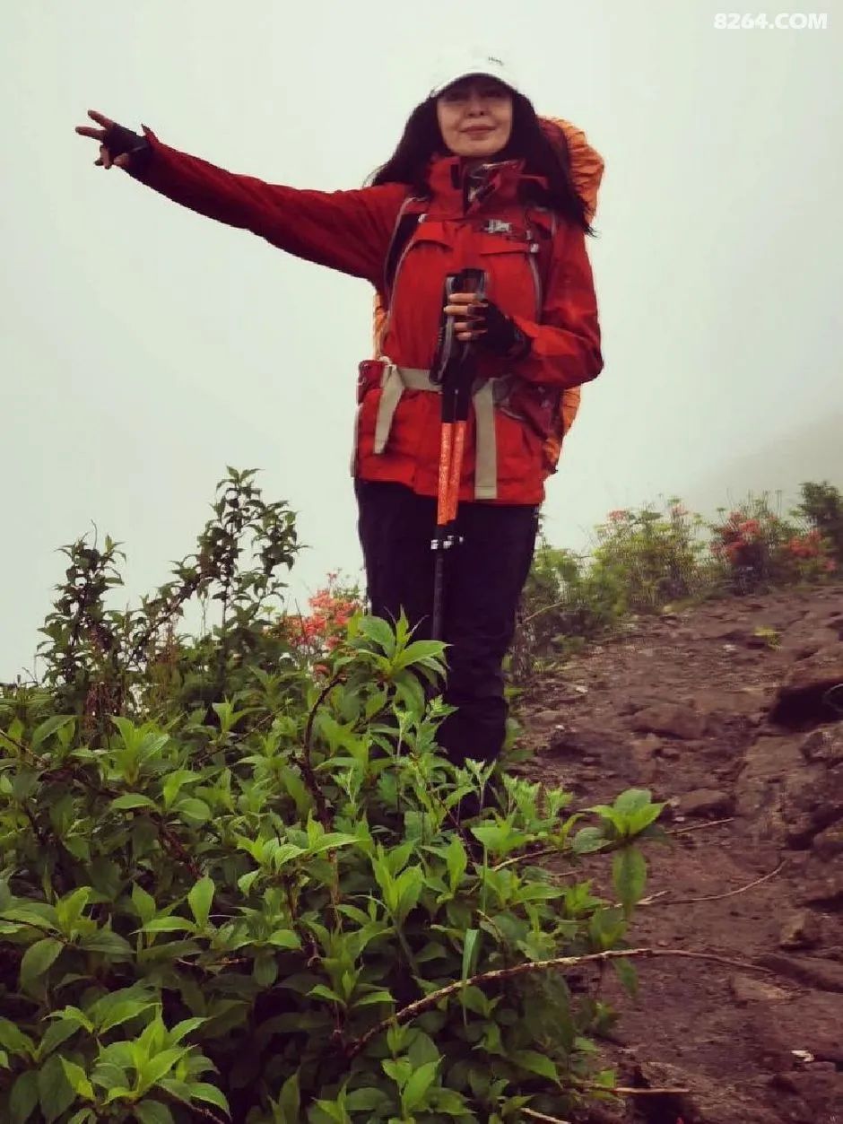 女子单人五一重装武功山全穿，狂风暴雨，云海奔涌，杜鹃娇艳，这景色绝了 - 第77张