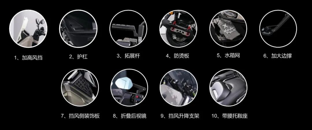 125水冷踏板，五羊本田HooRide上市，售价12980元起，还有NWG150新款 - 第29张