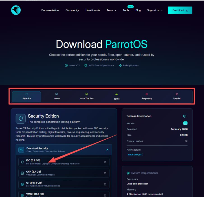 告别 Windows 卡顿！Parrot OS Home 版纯净办公系统深度评测  ，办公党装机保姆教程 - 第1张